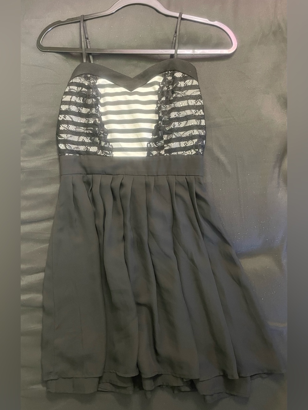 Sweetheart Neckline Mini Dress